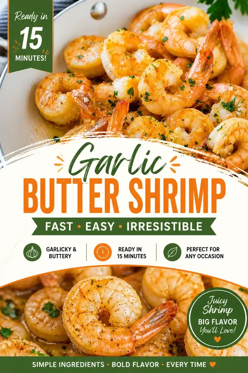 Sizzling Garlic Butter Shrimp Stir Fry for a Quick Weeknight Meal