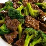 Delicious Chinese Beef & Broccoli dish with tender beef and fresh veggies